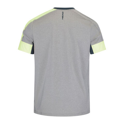Мужское теннисное поло HEAD T-Shirt Men - Lightgrey, Light Green