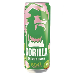 Энергетический напиток Gorilla Kiwi Cactus 0,45 л. ж\б