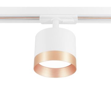 Трековый однофазный светильник со сменной лампой 1*GX53 GL5361 WH WH/GD белый/золото Track System Ambrella