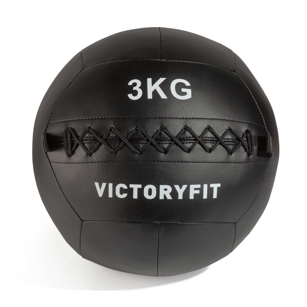 Мяч тренировочный (Wall Ball) 3 кг VictoryFit VF-WBA030