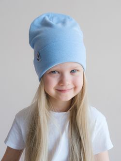 Шапка трикотажная РИО(Голубой мел)