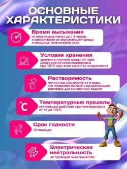 Жидкое стекло (Натриевое)-Силикатный клей StroyColor 1.4кг