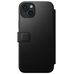 Кожаный чехол-книжка MagSafe Nomad Modern Leather Folio для iPhone 15 Plus Чехол из натуральной цельнозерновой кожи ECCO. Вмещает до трёх карт