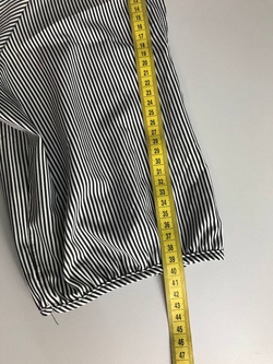 Платье в модную полоску, визуально на 50 размер