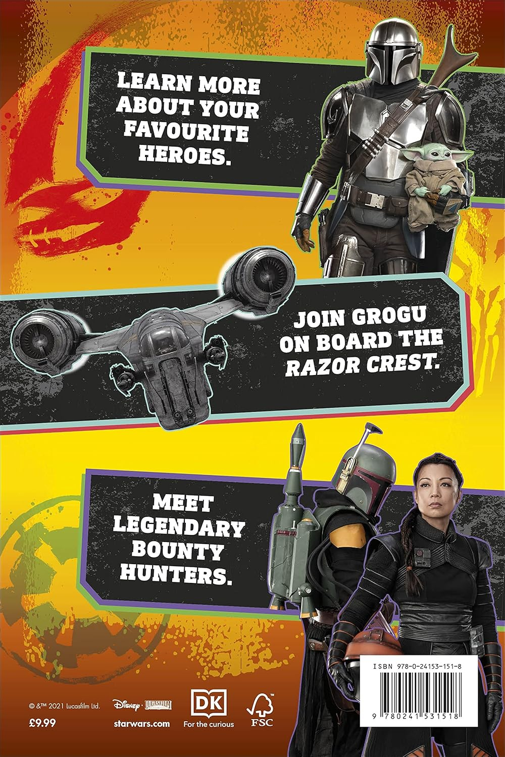 Star Wars The Mandalorian Handbook: Explore the Galaxy with Grogu