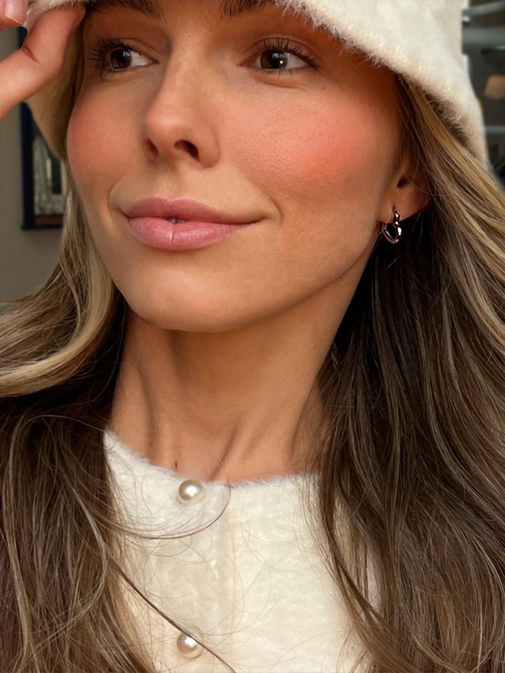 Серьги Poly Heart