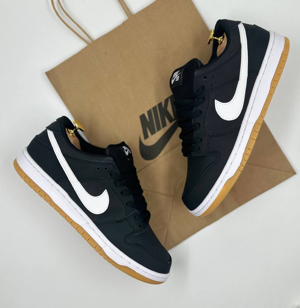 Кроссовки  Nike SB Dunk Low #A196(черн.)