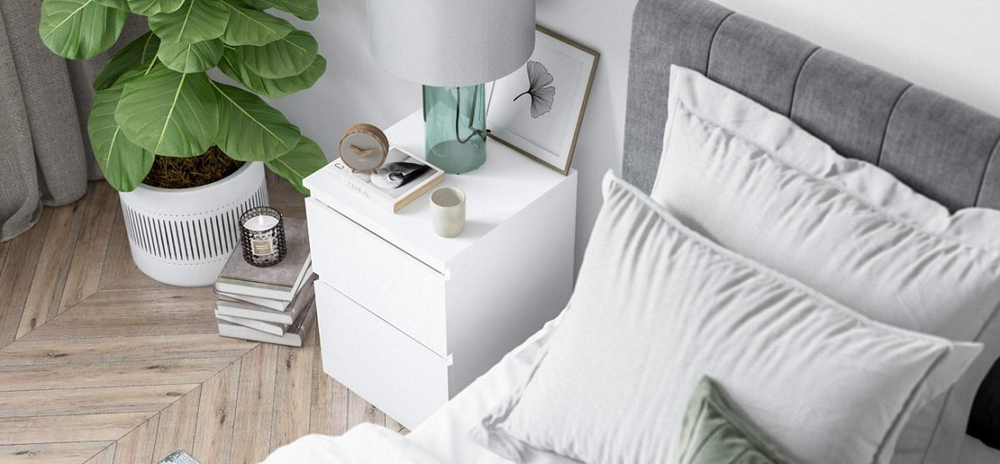 Комод ВАРМА 2 Белый