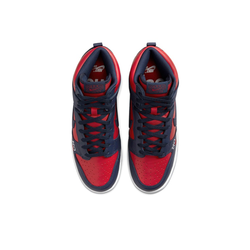 Кроссовки Nike x Supreme SB Dunk High 'By Any Means - Red Navy' DN3741-600