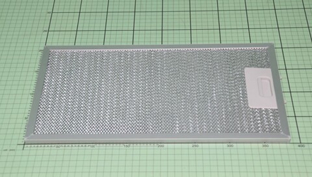 Жировой алюминиевый фильтр для вытяжки Hansa (Ханса) 384*203мм