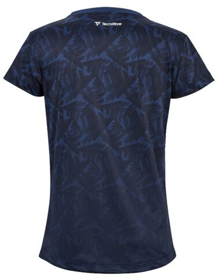 Женская теннисная футболка Tecnifibre X-Loop Tee - navy blue