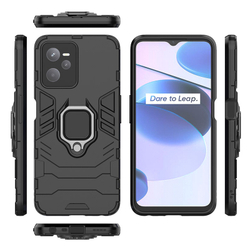 Противоударный чехол с кольцом Panther Case для Realme C35