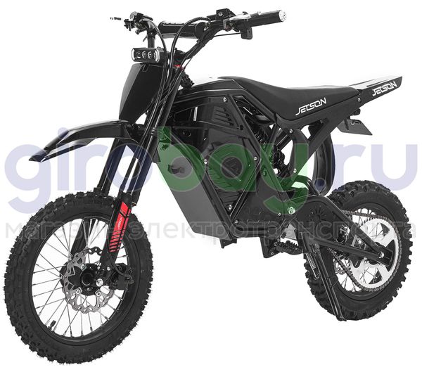 Электропитбайк Jetson MAGNUM 1000W (48V/25Ah) - Чёрный фото №1