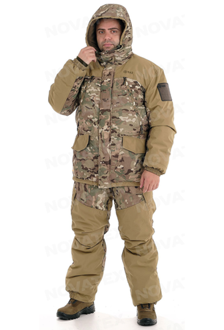 Костюм "Горка Зима" (плащевая, мультикам) 7,62