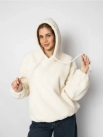 Толстовка плюшевая с капюшоном