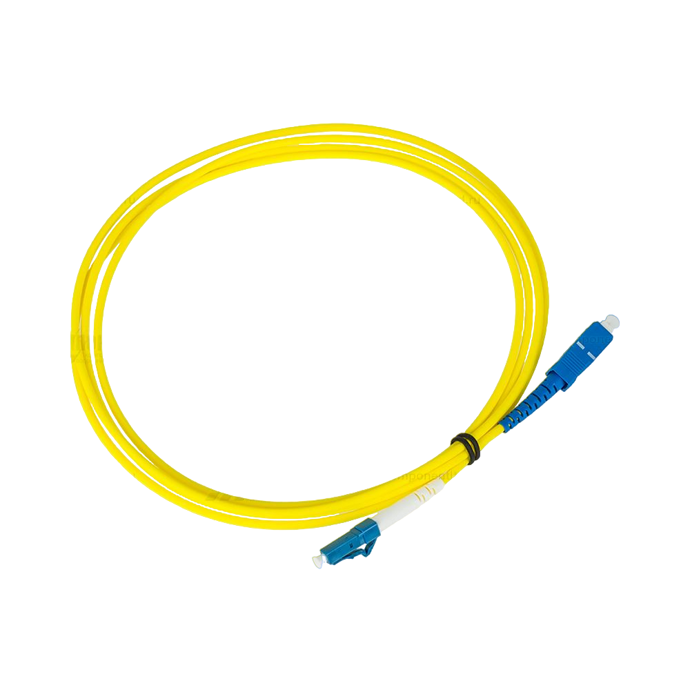 Патч-корд оптический SC/UPC-LC/UPC  3.0mm Simplex LSZH 3м
