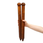 Деревянные спицы для вязания из древесины сосны 40мм/500мм. N19