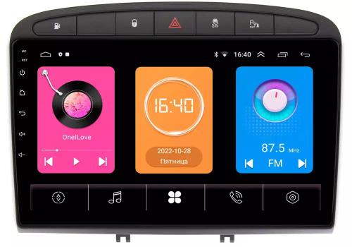Магнитола для Peugeot 308 2007-2014, 408 2012-2022 - GT9-9120 на Android 10