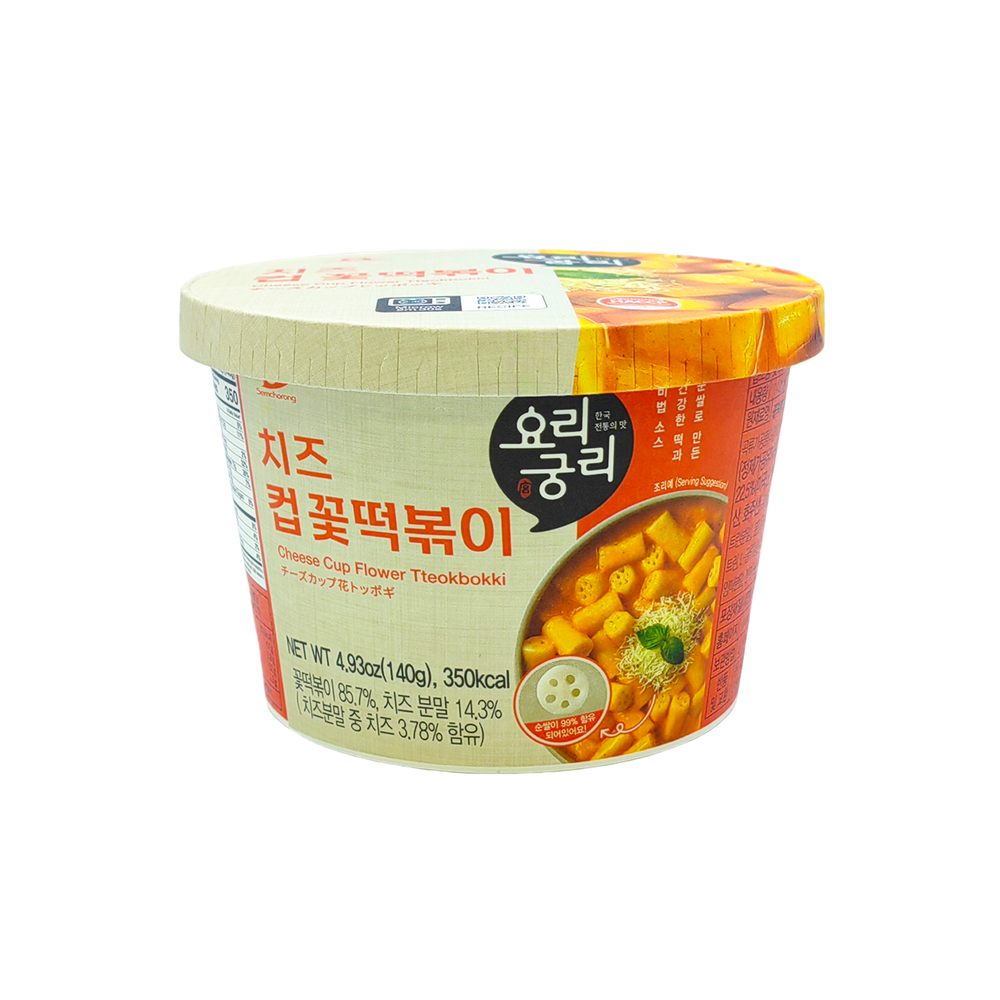 Токпокки быстрого приготовления со вкусом сыра Yorigoongri