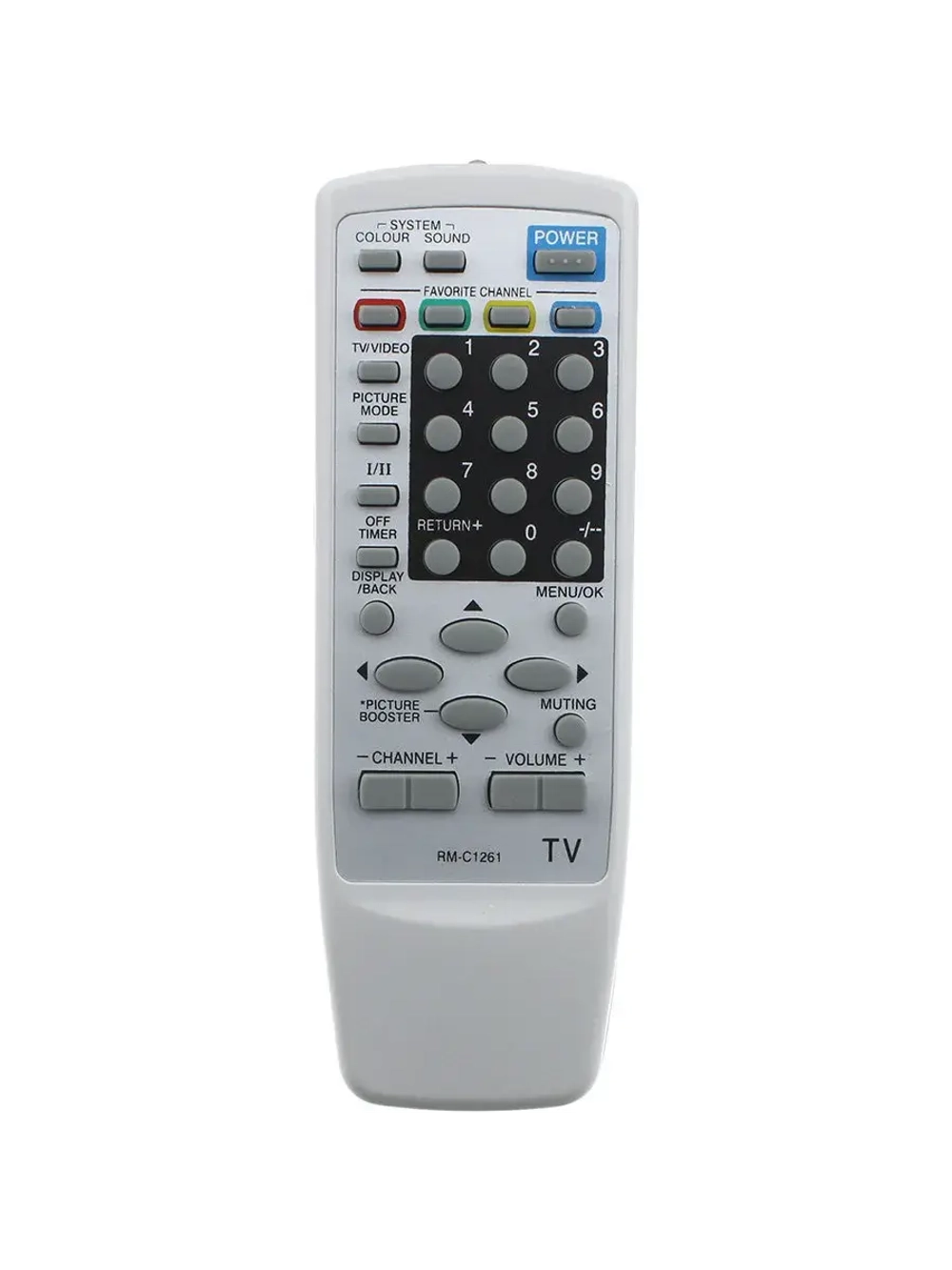 Пульт RM-C1261 для телевизора JVC с батарейками