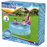 Надувной бассейн Bestway 57326 Морская звезда (152x38 см) с разбрызгивателем