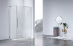 Душевой уголок Vincea SLIM-N VSR-4SN8011CL 110x80 стекло прозрачное/профиль хром