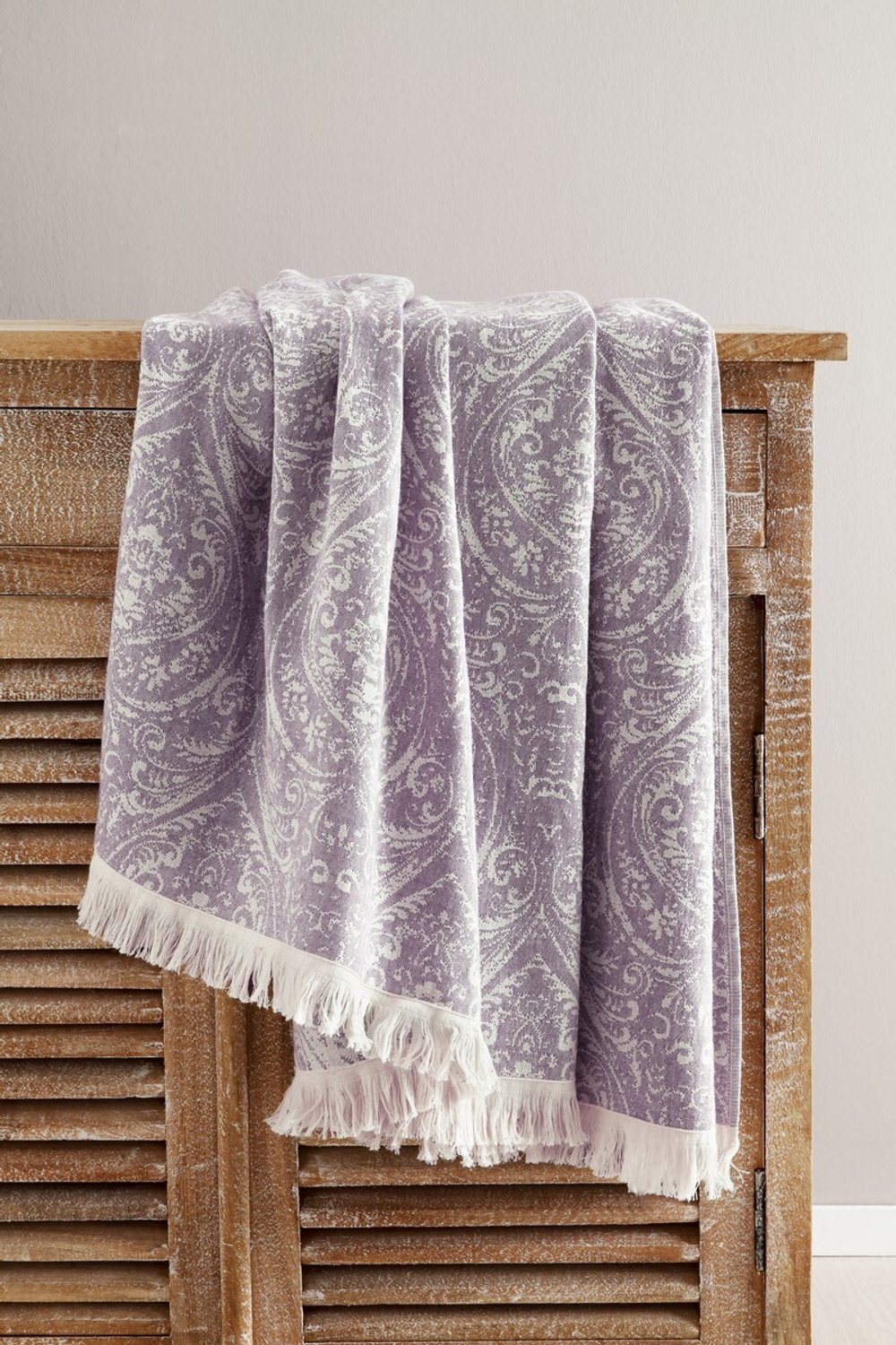 Покрывало 220x240 Tivolyo home Marone фиолетовое