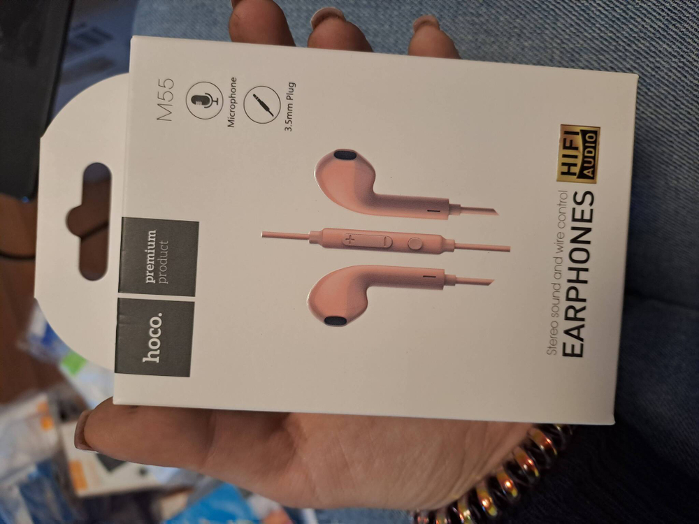 Наушники Hoco M55 (Pink)
