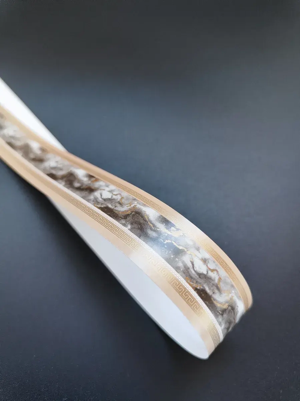 Бордюр для бумажный для обоев 2 см окантовка лента бежевый