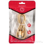 Кабель Energy ET-28 USB/MicroUSB, золотой
