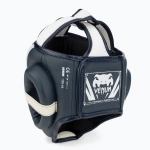 Боксёрский шлем Venum Elite white/navy blue