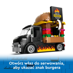 Конструктор LEGO City 60404 Бургерный грузовик — фото 12