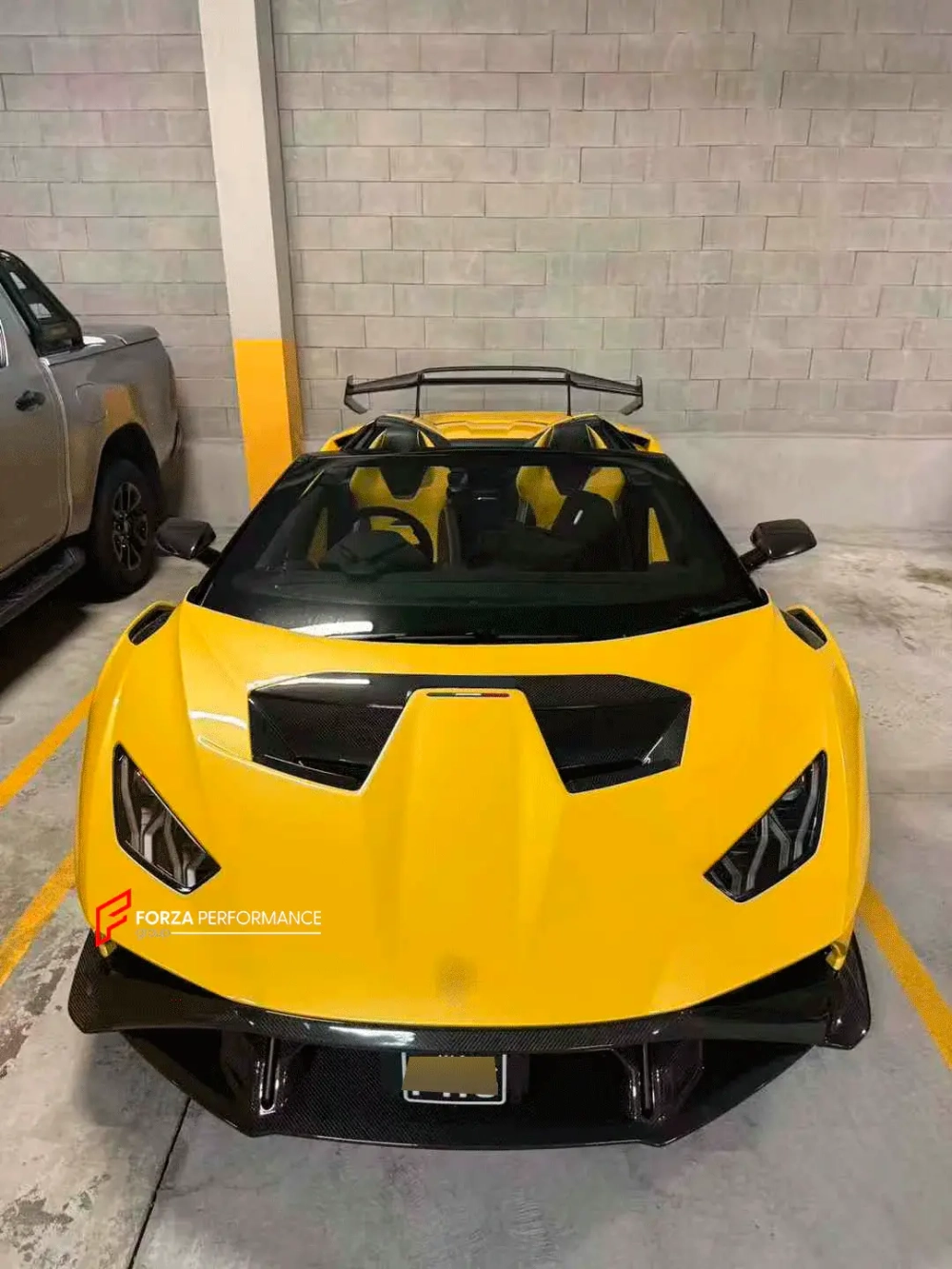 Обвес переделка для Lamborghini Huracan LP580 LP610 Spyder 2014-2019 в Huracan STO LP 640 Ламборгини Хуракан