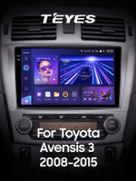 Teyes CC3 2K 9"для Toyota Avensis 2008-2015