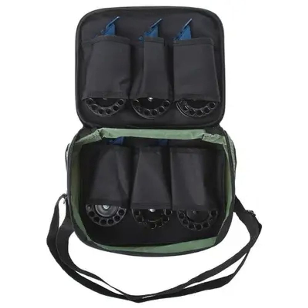 Набор оснащенных жерлиц DIKS в сумке (6 шт)