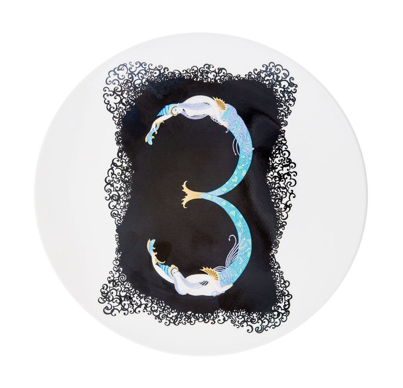 Коллекционная декоративная тарелка «Цифра 3» из серии «Цифры»