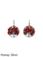 Серьги из коралла kose998-kr