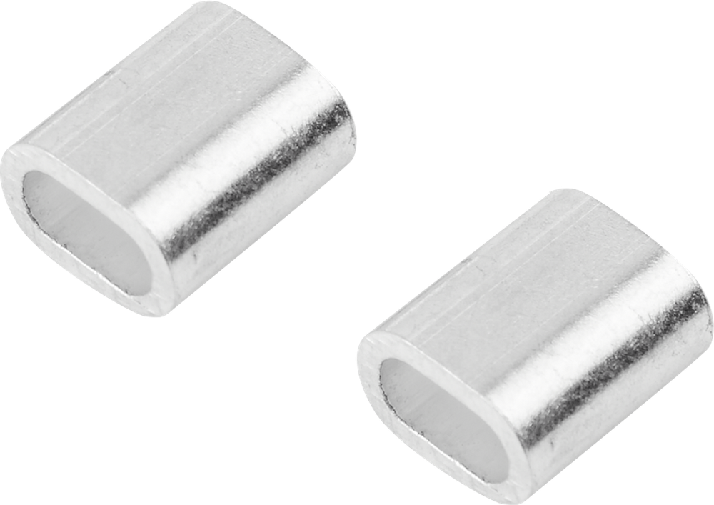 НАКОНЕЧНИК ТРОСА СТРОЙБАТ АЛЮМ.DIN 3093  4ММ (2 ШТ)