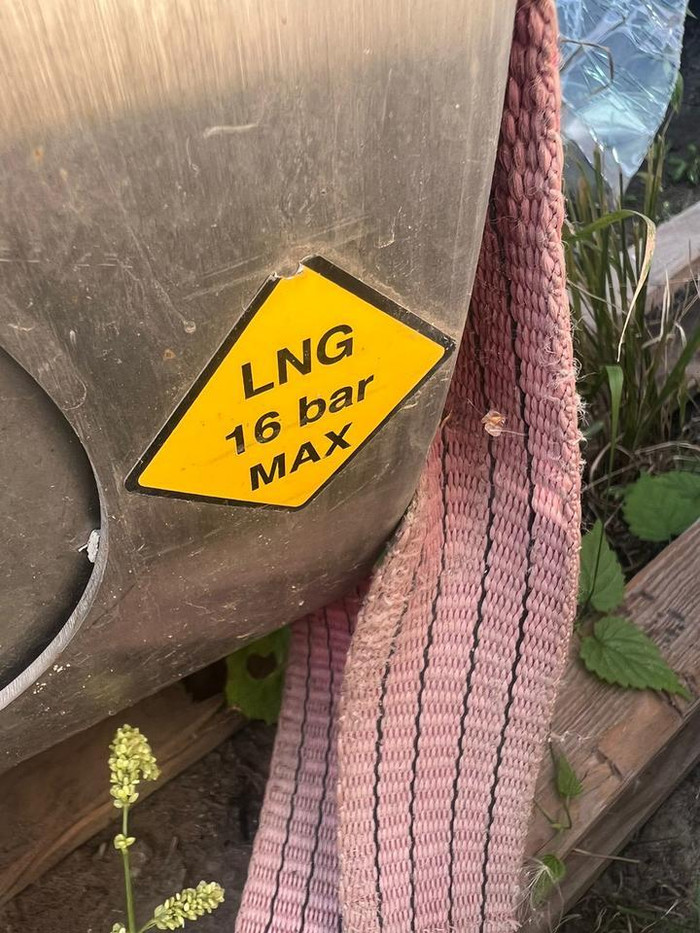 Бак газовый Chart Hlng-158 Iveco Stralis (2007-н.в.)