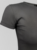 Футболка YIXUAN 7137 базовая однотонная по фигуре