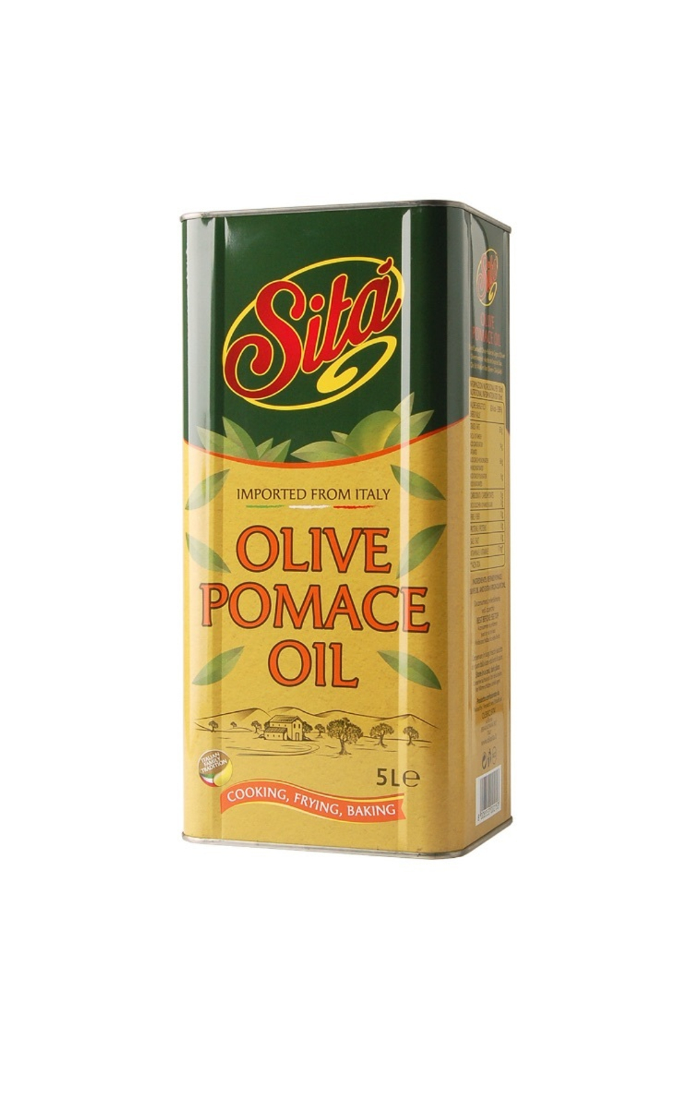 Оливковое масло SITA рафинированное, POMACE, 5 л Италия