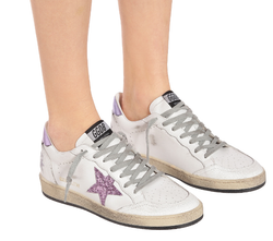 Кеды Golden Goose Super-Ball Star leather sneakers