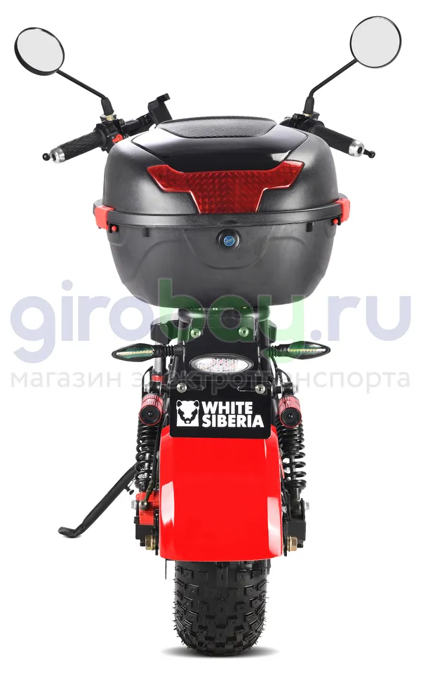 Электроскутер WHITE SIBERIA MINI R 1200w 2.0 - Красный фото 3 фото №5