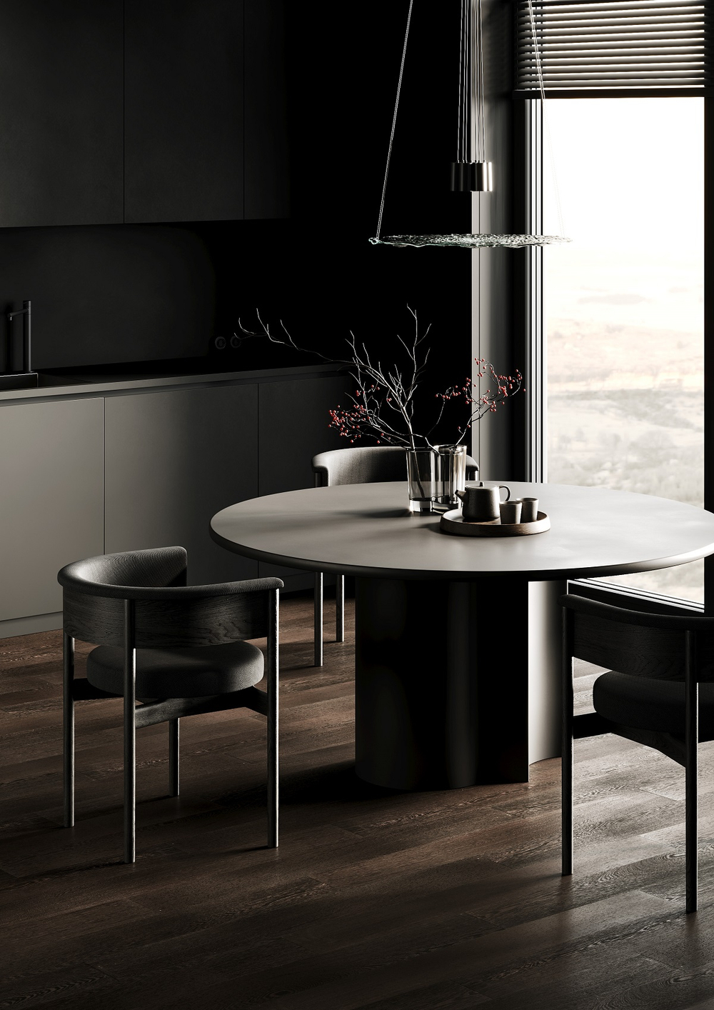 Кварцевый паркет Quartz Parquet Классик Венге Африканский 550-64 7/1,2 мм