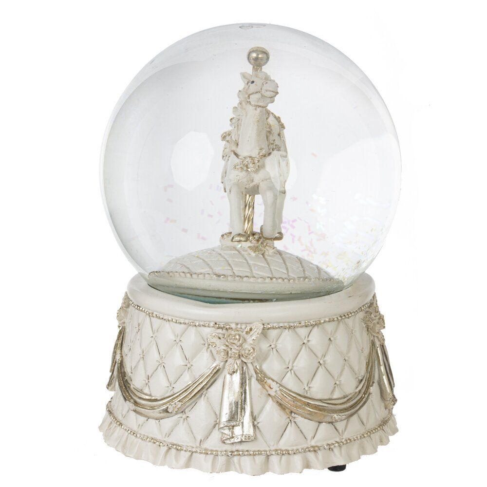 GAEM Фигурка декоративная в стекл шаре "Карусель" (ключ, движ, муз), D 10 см, L10 W10 H14 см