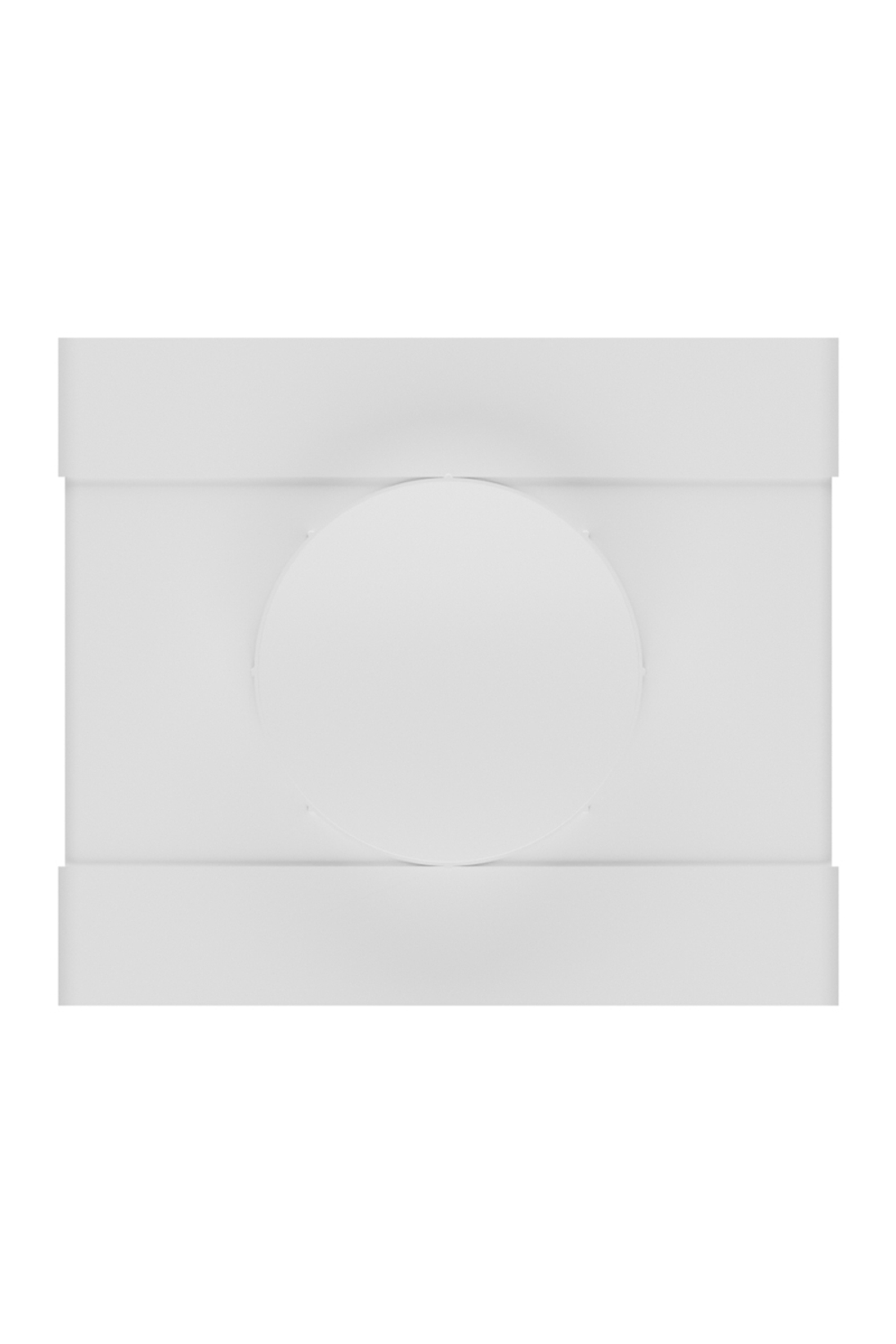 Тройник ТФП D125 с выходом 60х204 пластик ERA