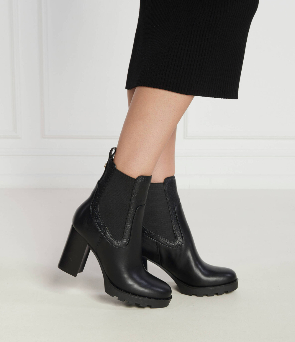 Ботильоны на каблуке Guess - черный(FL8NEY ELE10)