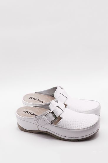 «Tara» | Женские сабо (белый)