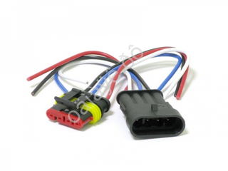 Разъем 4конт папа+мама ГЕРМЕТИЧНЫЙ Маяк МРГ-001-4-1.5 (103037) AVY-0178