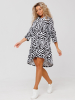 Туника коричневая с капюшоном и принтом женская с длинным рукавом большие размеры для пляжа хлопковая спортивная удлиненная нарядная летняя домашняя